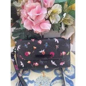 Rebecca Minkoff floral zip around wallet (400